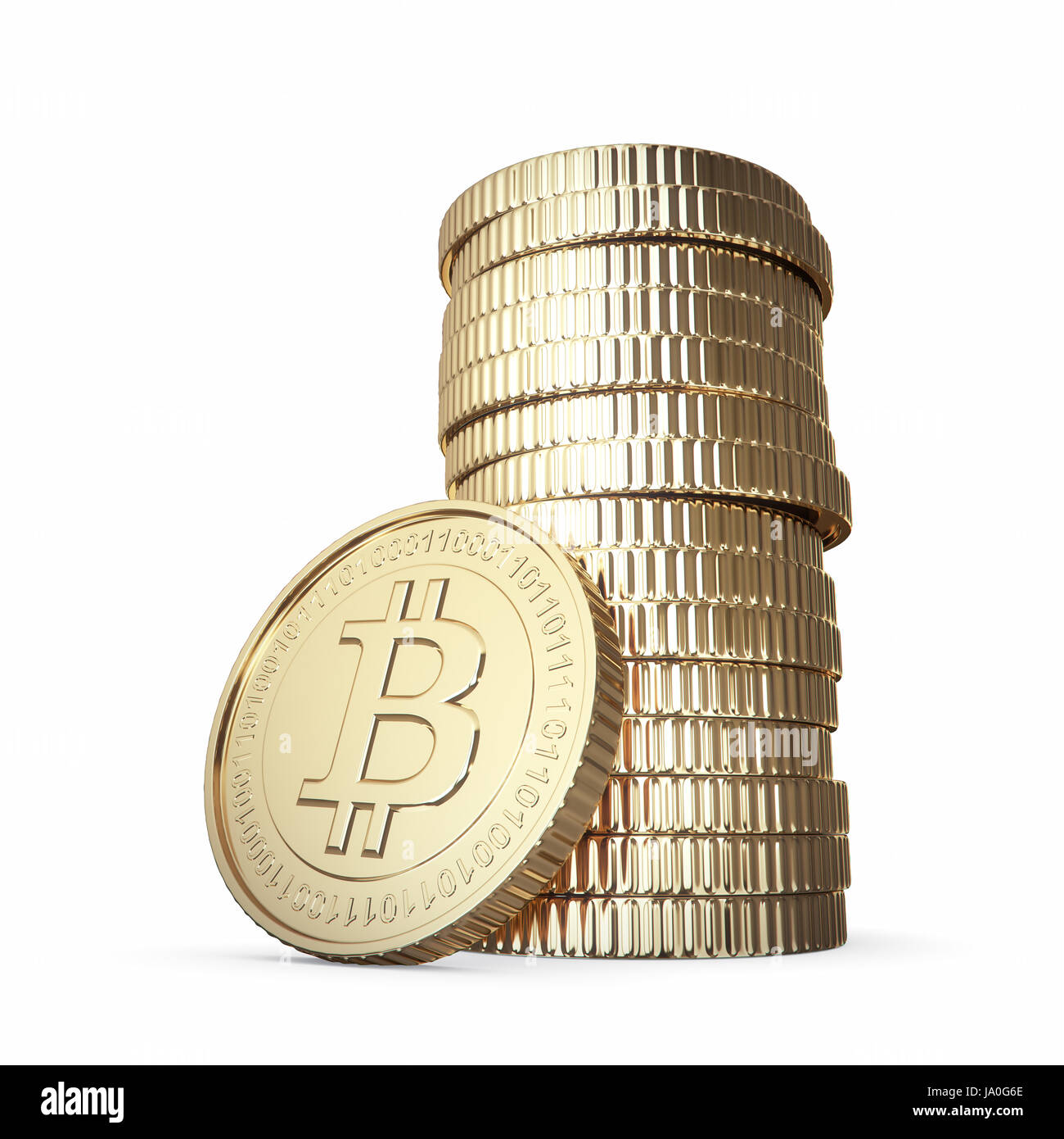 Isolato, valuta, bit, Coin, borsa, stock-exchange, Emporium, centro Foto Stock