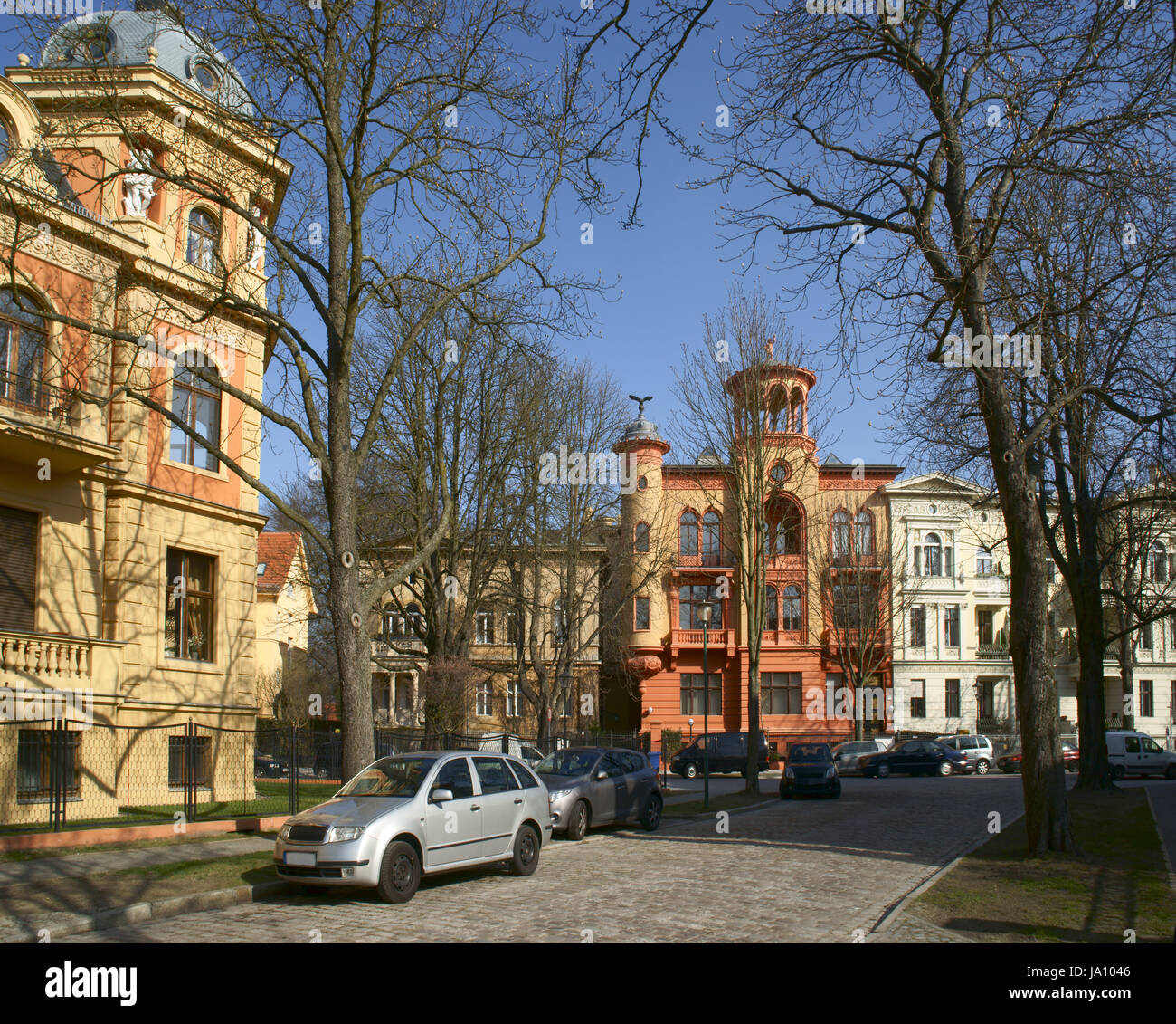 Potsdam, berliner, sobborgo, zona residenziale, jugendstil, quartiere residenziale, Foto Stock