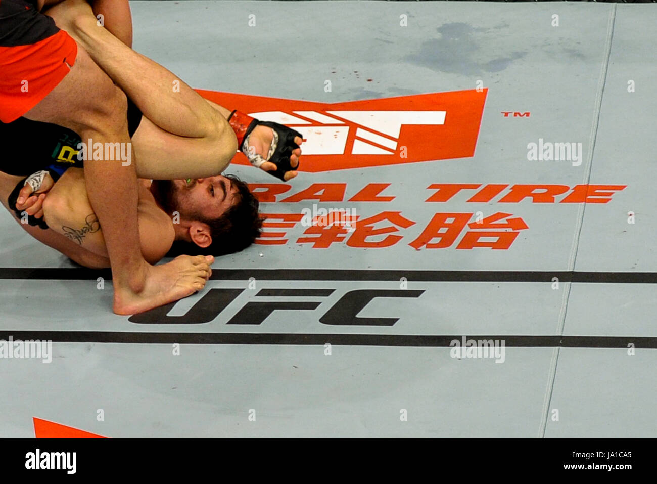 Rio De Janeiro, Brasile. 03 Giugno, 2017. ANTÔNIO CARLOS JR. Durante UFC212 Aldo X Holloway tenutosi presso la Jeunesse Arena di Rio de Janeiro, RJ. Credito: Marcelo Cortes/FotoArena/Alamy Live News Foto Stock