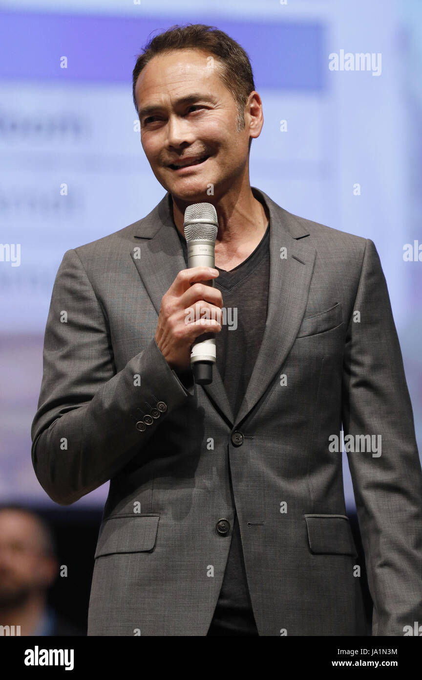 Mark Dacascos presso il FedCon 26 in Maritin l'Hotel. Bonn, 02.06.2017 | Utilizzo di tutto il mondo Foto Stock