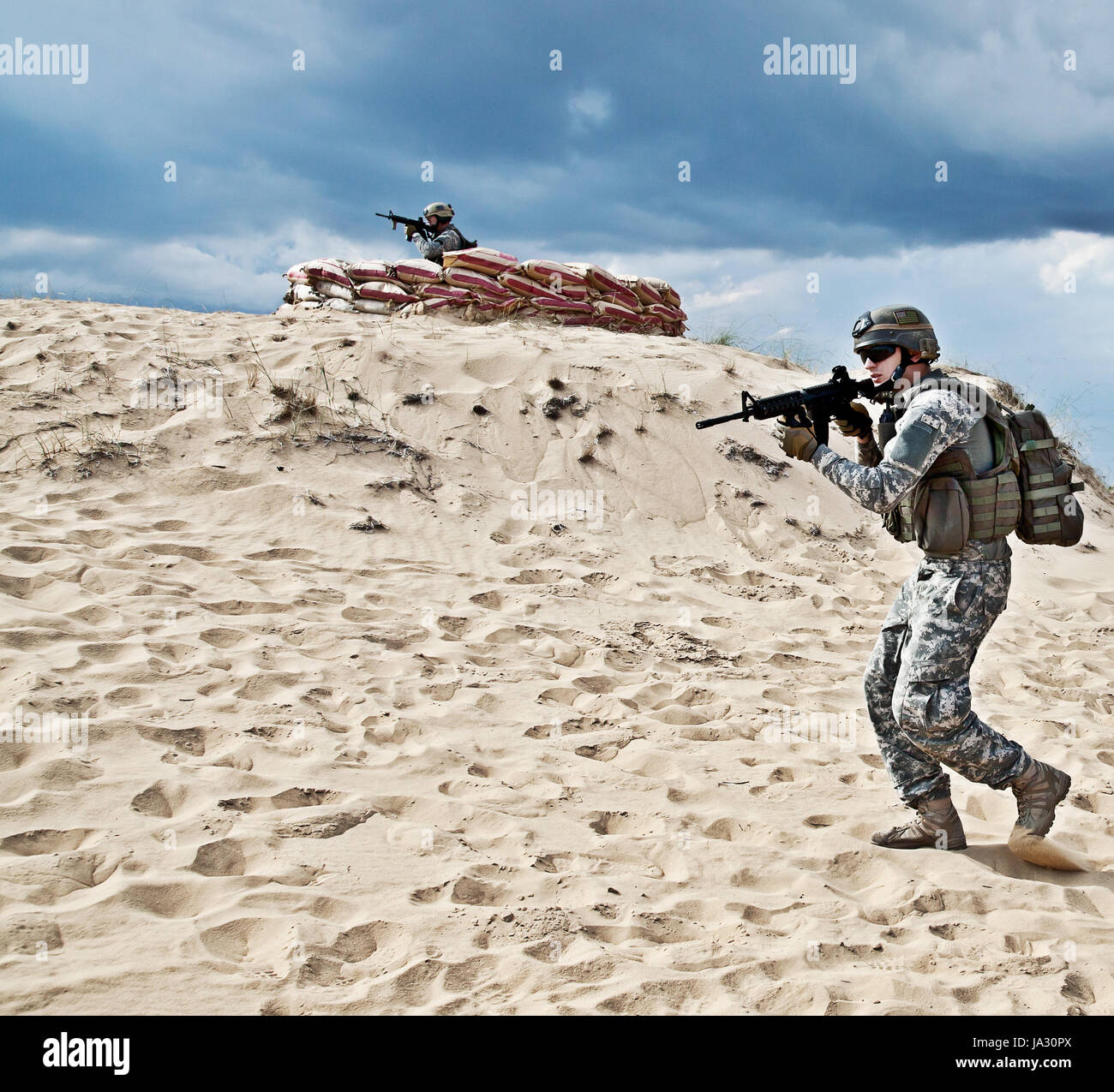 1/6 Army Military Fight Desert ACU Soldier Action Figure Model Toy NB04