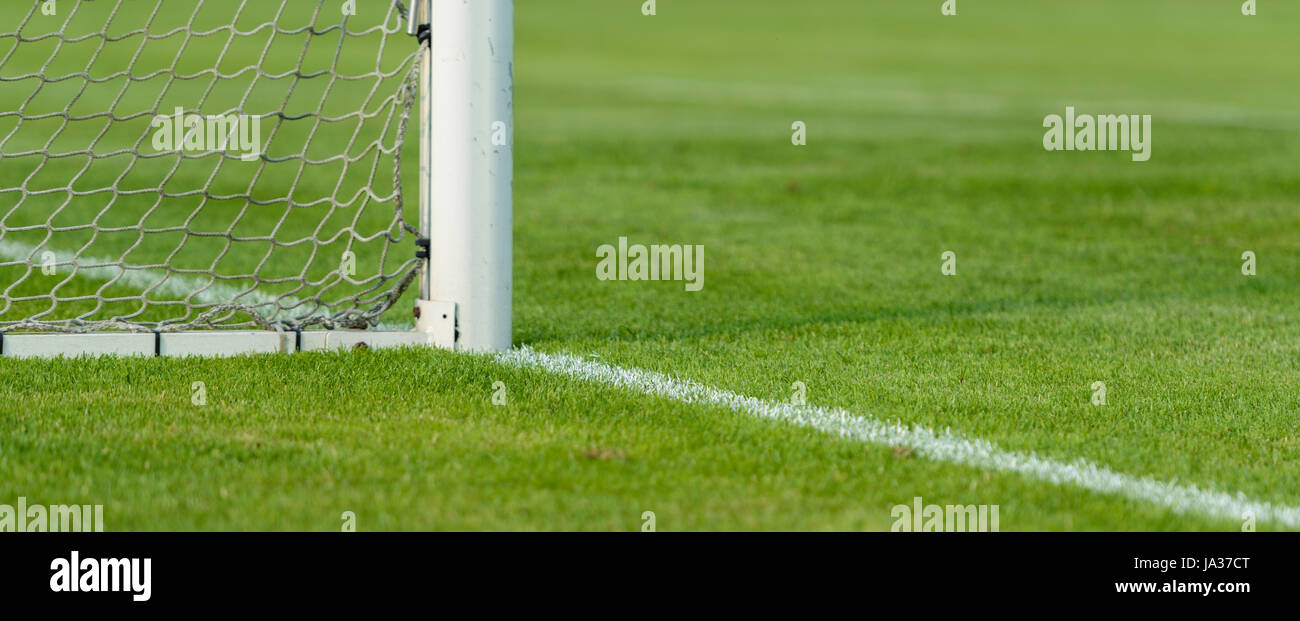 Sport a sfera, obiettivo, passaggio, gate, archgway, gantry, quadrato, sport, sport, Foto Stock