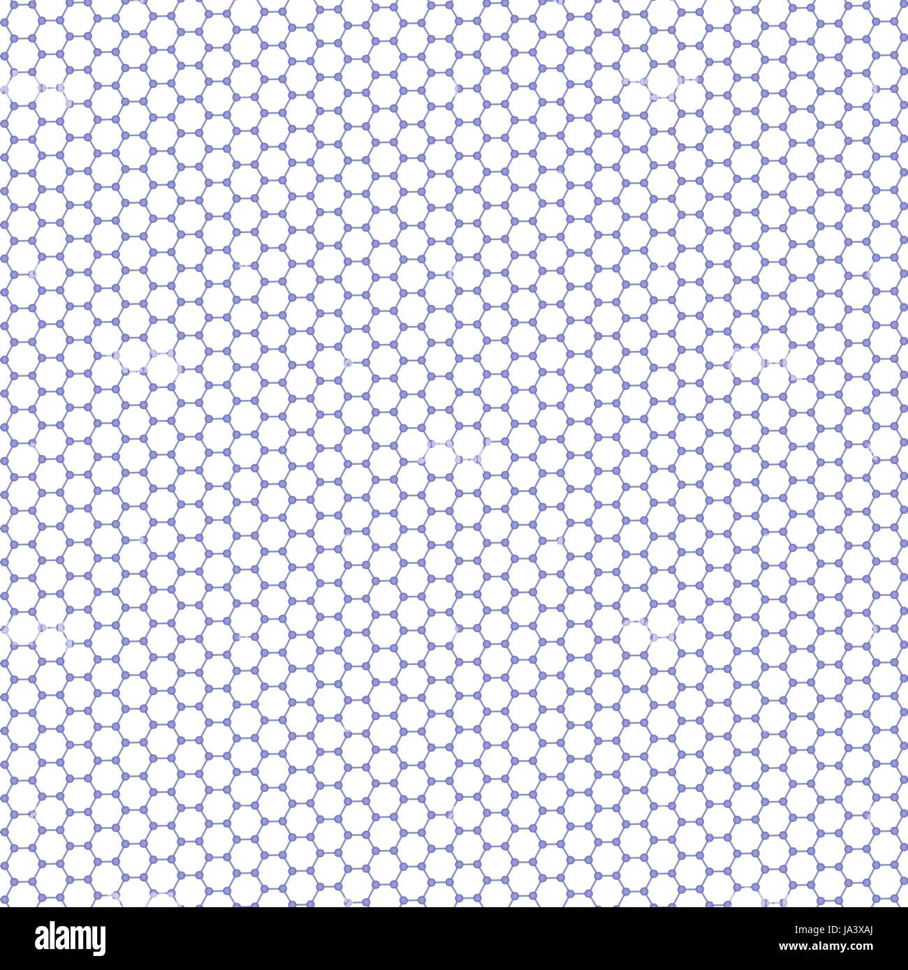Atom, pattern, grafite, atomica, carbonio, texture, atomi, blu, isolato, Foto Stock