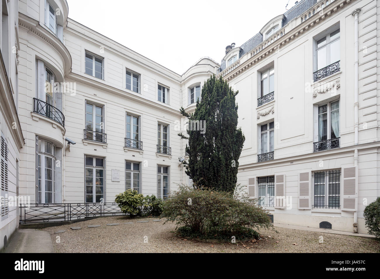 L'hôtel de Verrières, 45-47 rue d'Auteuil Foto Stock