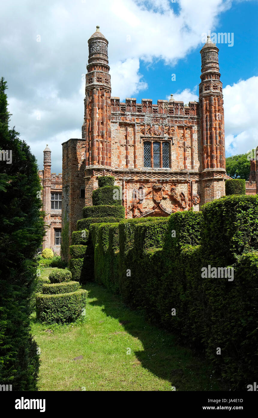 Oriente barsham manor, North Norfolk, Inghilterra Foto Stock