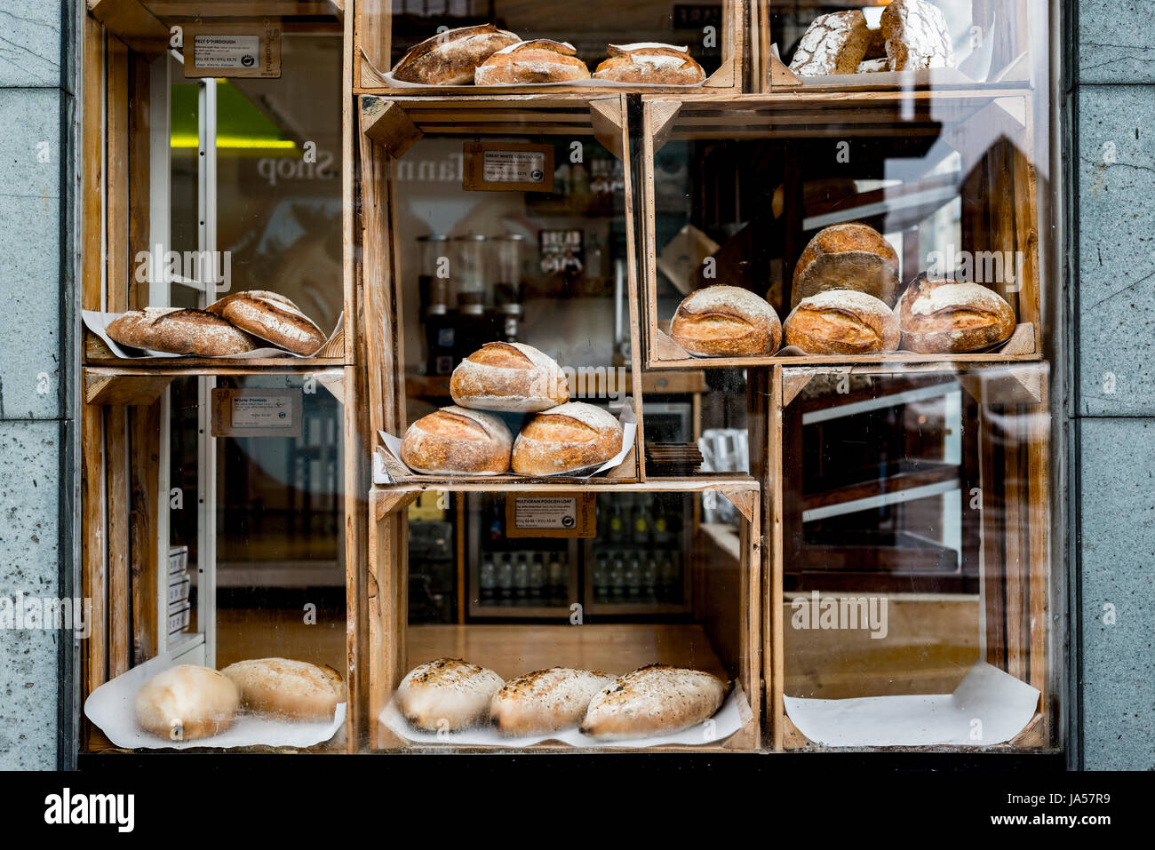Bakery Shop front Foto Stock Bakery Shop front Foto Stock