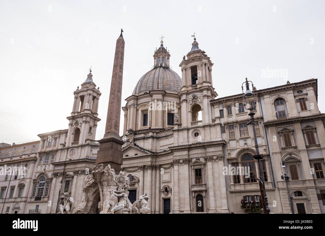 Chiesa di Sant Agnese in Agone in Italia Foto Stock