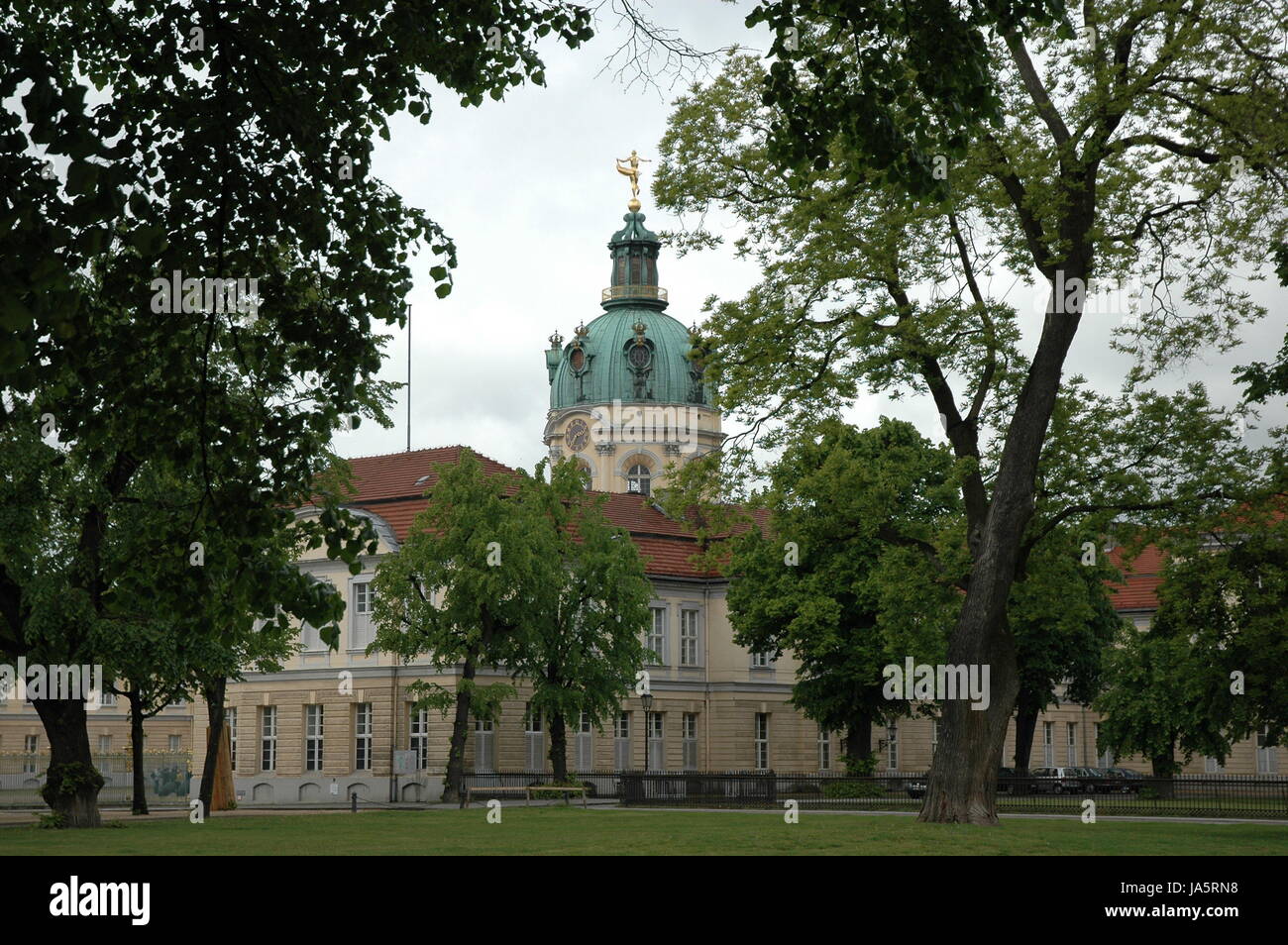 Berlin, Berlin, il firmamento cielo, nuvole, Schloss Charlottenburg preuische Foto Stock