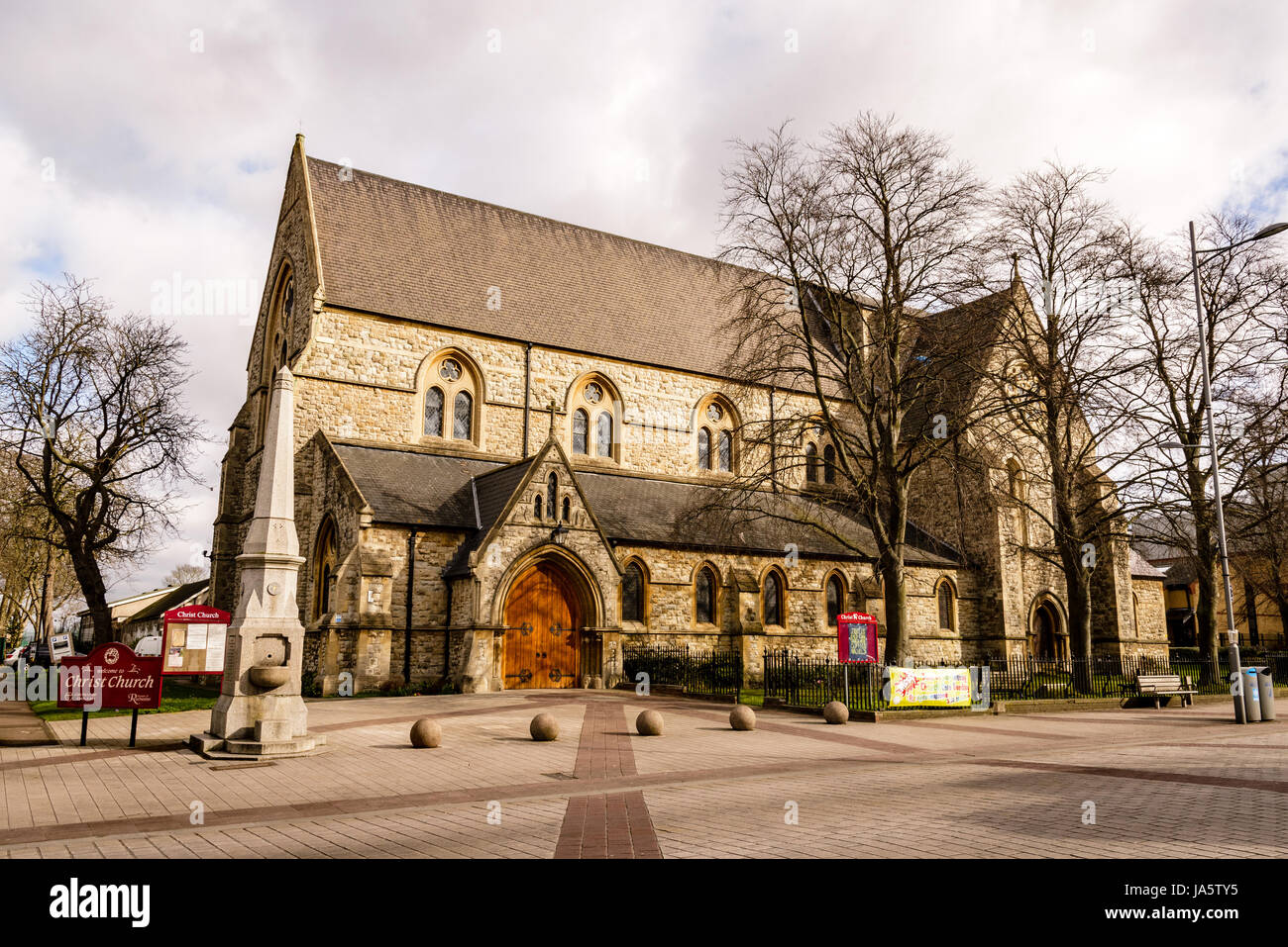 La Chiesa di Cristo, il Broadway, Bexleyheath, Londra, Inghilterra Foto Stock