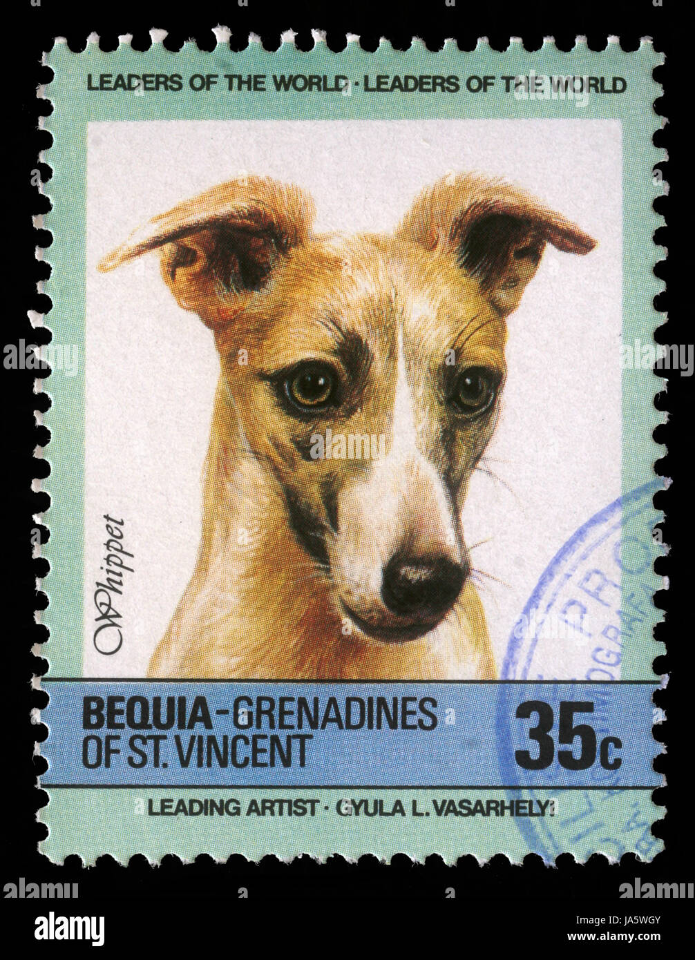 St Vincent e Grenadine francobollo Foto stock - Alamy