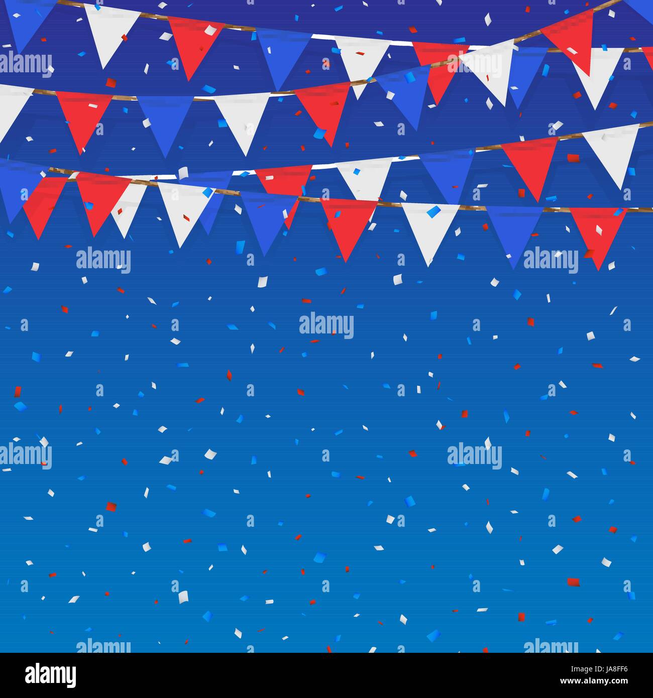 Bandiera Europa Rossa Bianca Blu Della Francia Illustrazione Di Stock - Foto 3