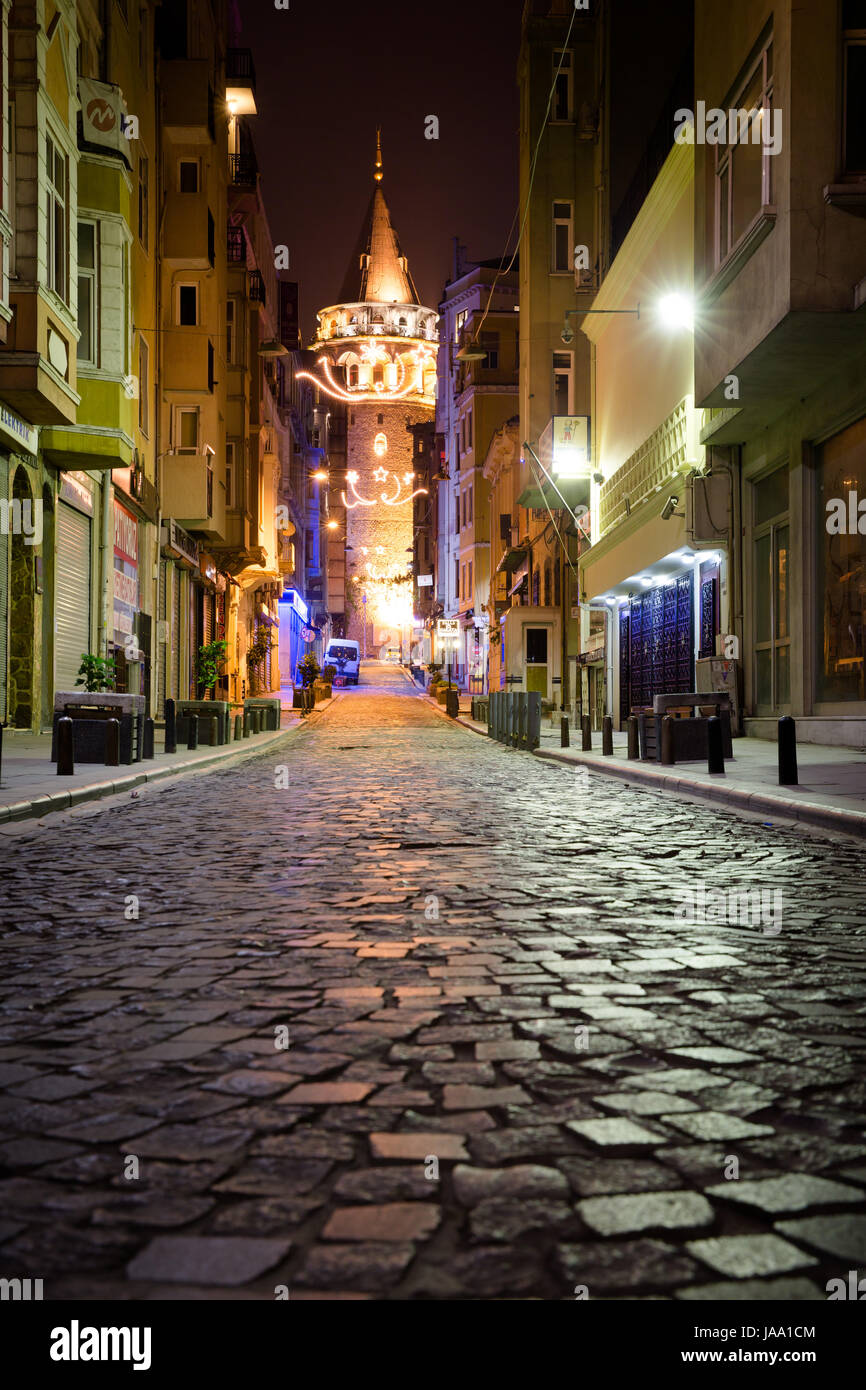Torre, brilla, brilla, luminoso, Lucent, luce, serena e luminosa, viaggi Foto Stock