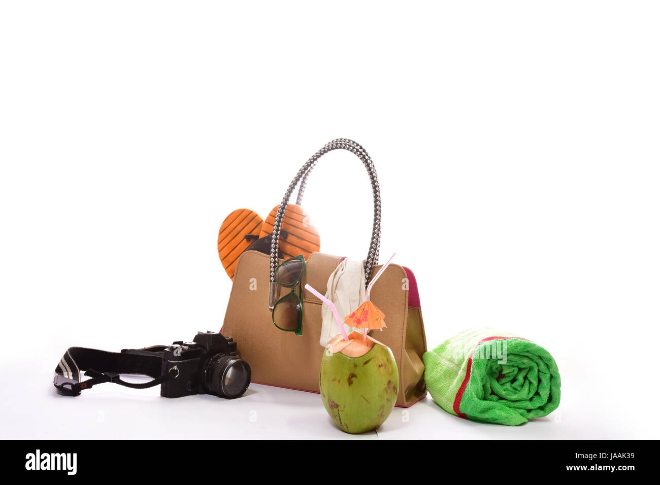 Accessori per la spiaggia Foto Stock
