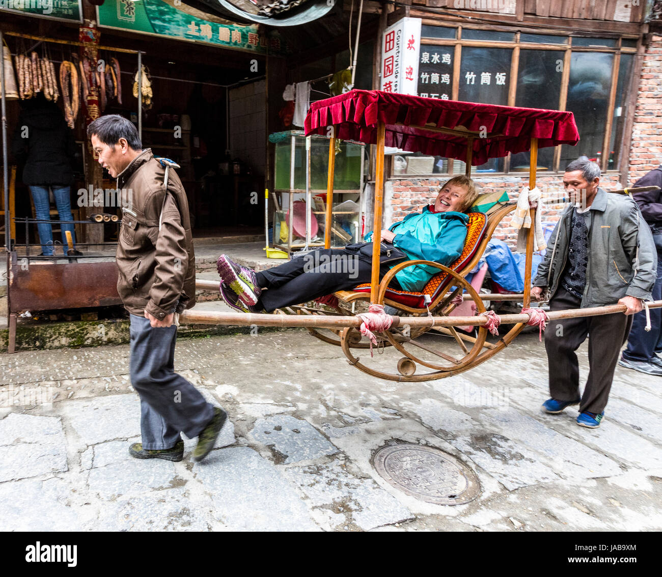 Longji, Cina. Foto Stock