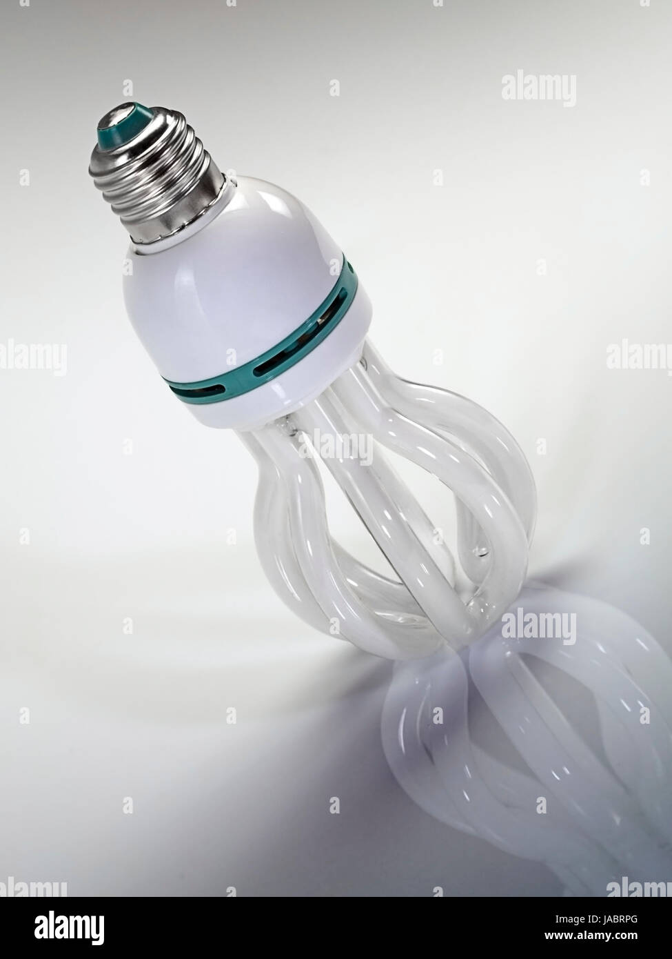 Lampadine fluorescenti sacco di luce per risparmiare energia e denaro Foto Stock