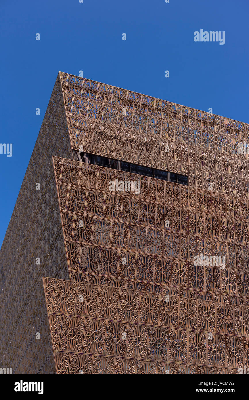 WASHINGTON, DC, Stati Uniti d'America - Smithsonian National Museum of African American Storia e cultura. Foto Stock