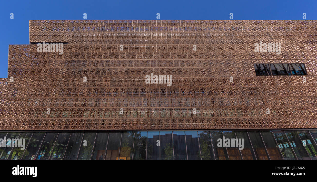 WASHINGTON, DC, Stati Uniti d'America - Smithsonian National Museum of African American Storia e cultura. Foto Stock