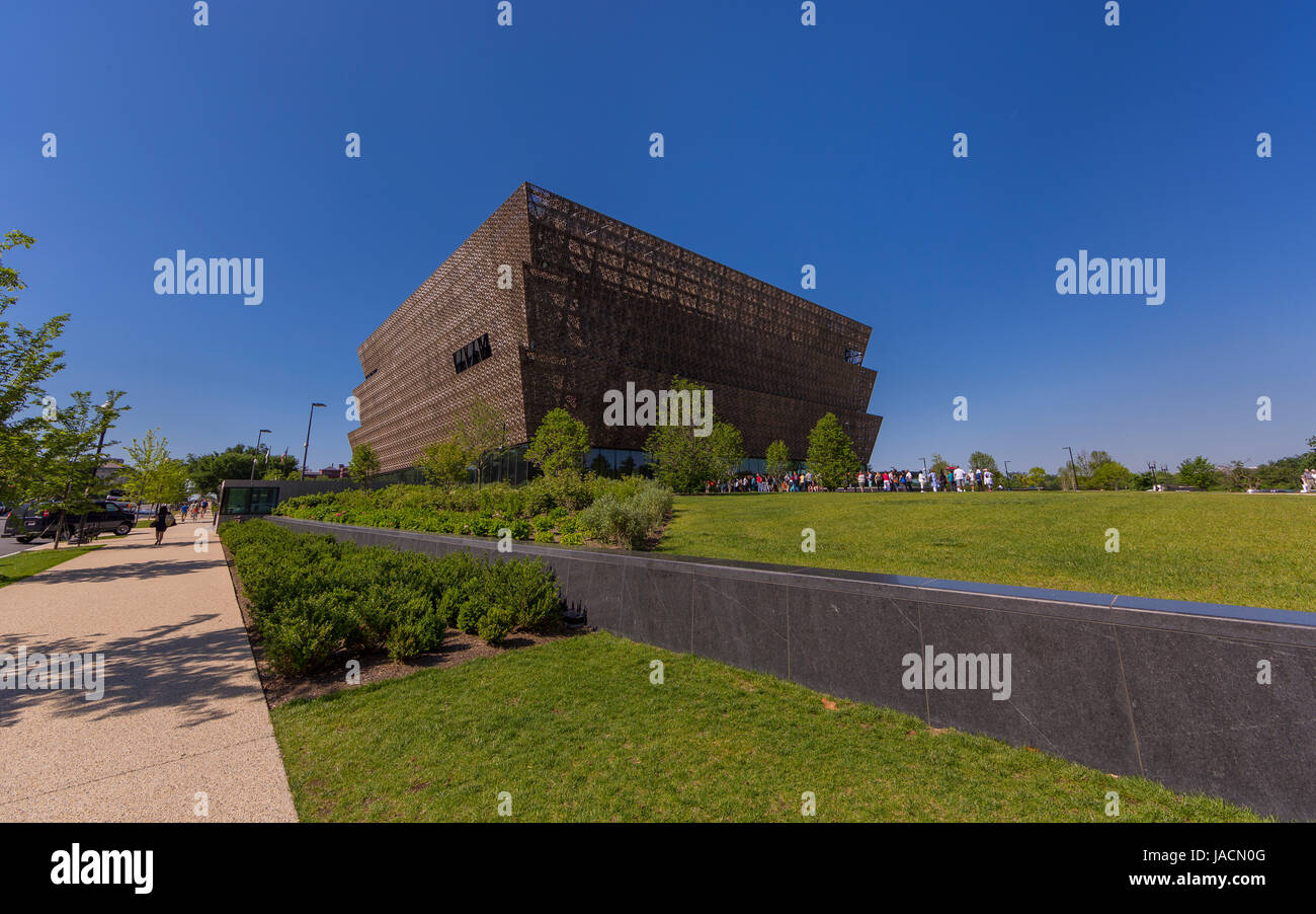 WASHINGTON, DC, Stati Uniti d'America - Smithsonian National Museum of African American Storia e cultura. Foto Stock