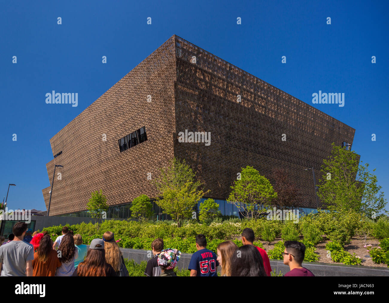 WASHINGTON, DC, Stati Uniti d'America - Smithsonian National Museum of African American Storia e cultura. Foto Stock