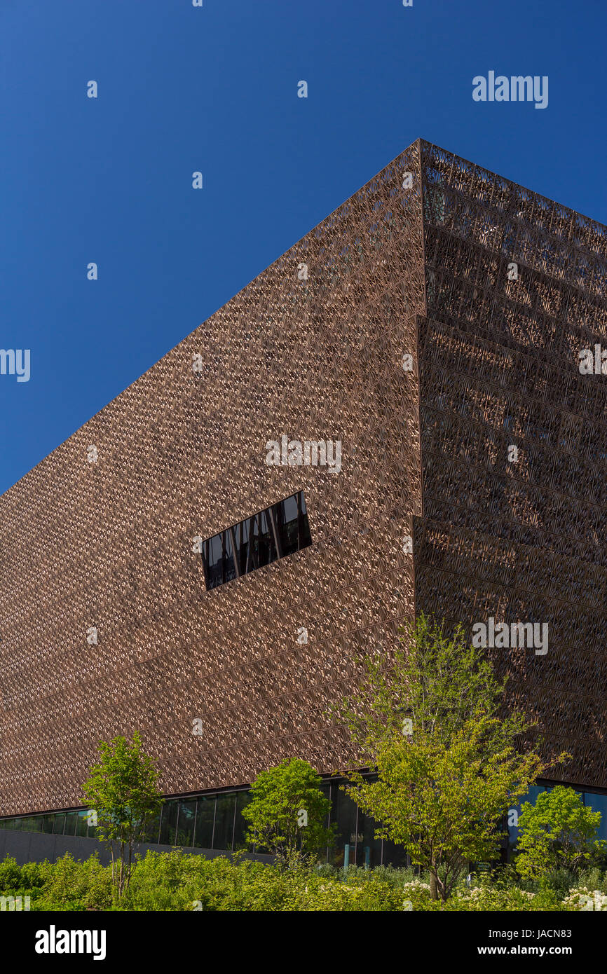 WASHINGTON, DC, Stati Uniti d'America - Smithsonian National Museum of African American Storia e cultura. Foto Stock