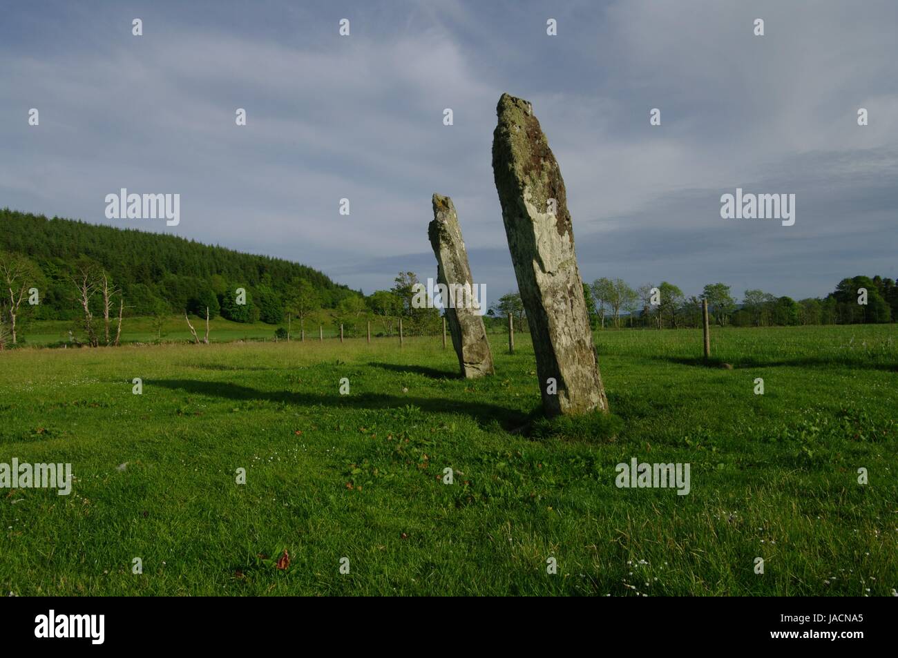Pietre permanente, Kilmartin Argyll and Bute, Scozia Foto Stock