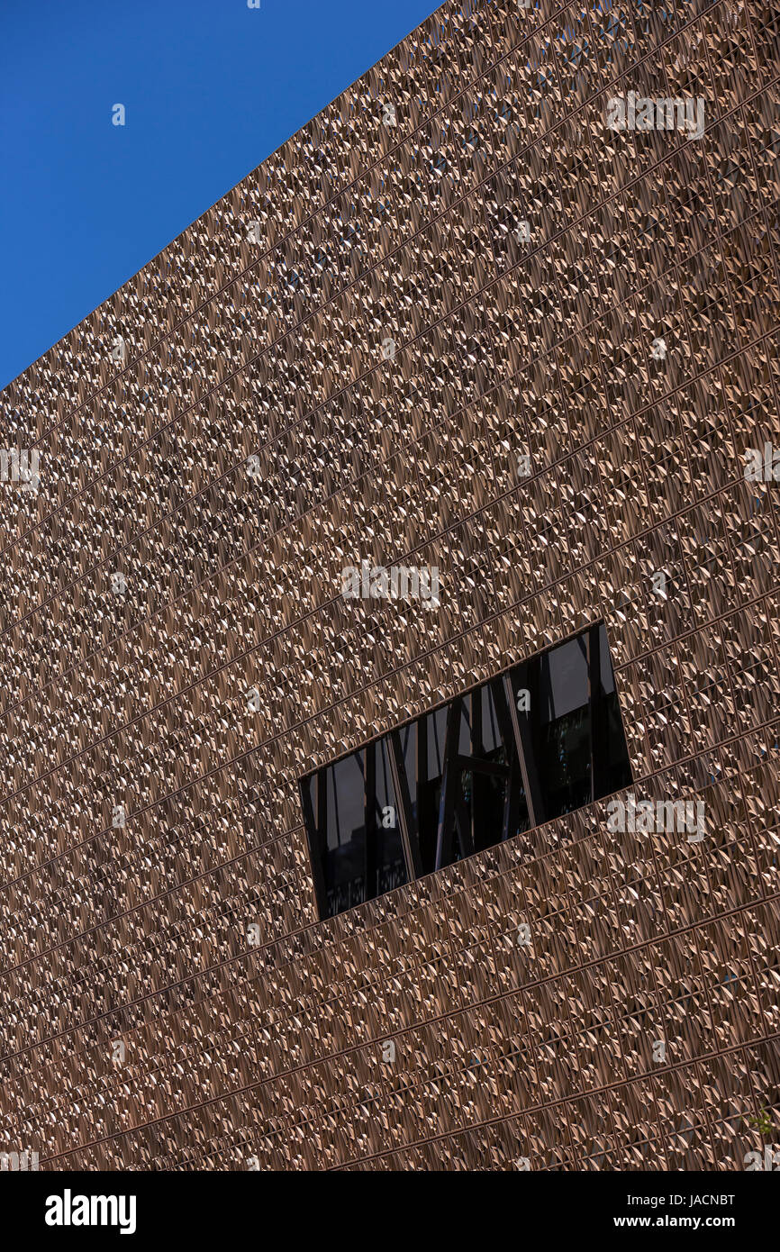 WASHINGTON, DC, Stati Uniti d'America - Smithsonian National Museum of African American Storia e cultura. Foto Stock