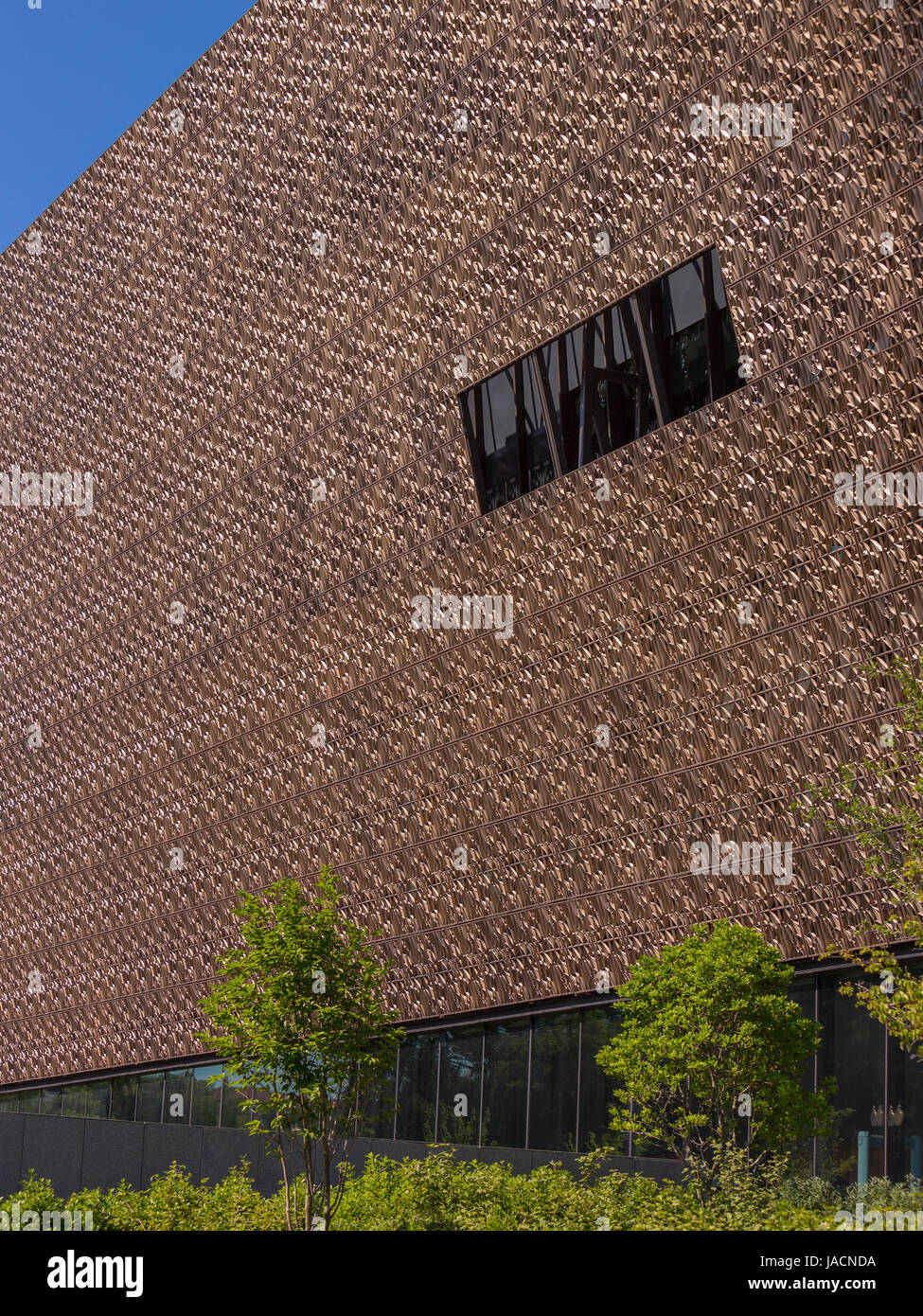 WASHINGTON, DC, Stati Uniti d'America - Smithsonian National Museum of African American Storia e cultura. Foto Stock