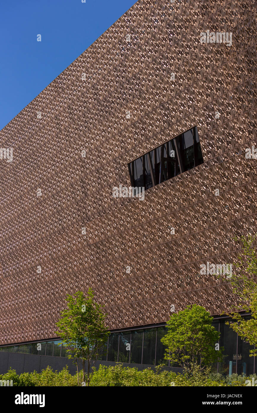 WASHINGTON, DC, Stati Uniti d'America - Smithsonian National Museum of African American Storia e cultura. Foto Stock