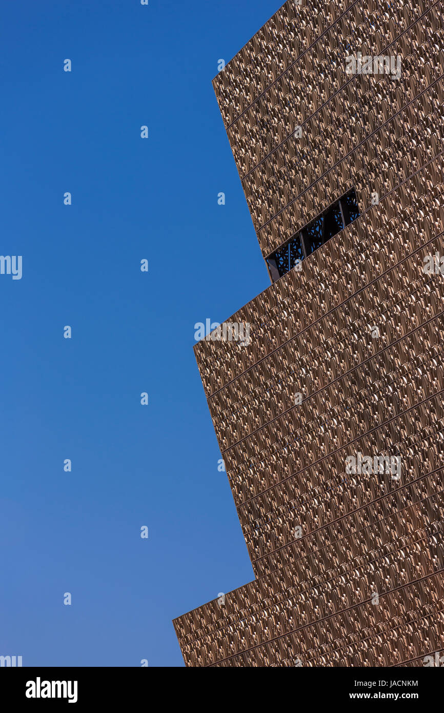 WASHINGTON, DC, Stati Uniti d'America - Smithsonian National Museum of African American Storia e cultura. Foto Stock