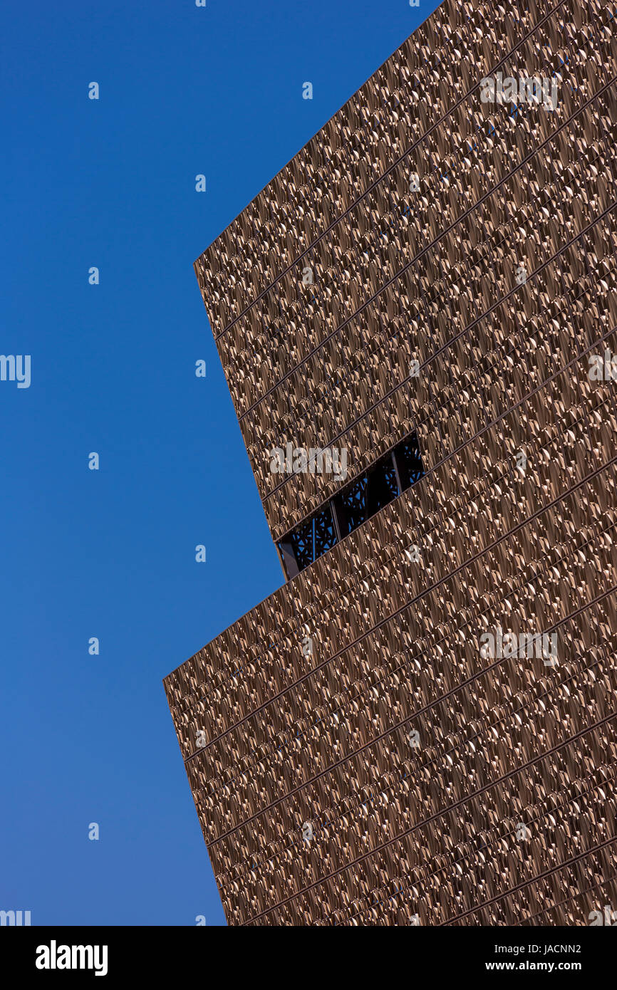 WASHINGTON, DC, Stati Uniti d'America - Smithsonian National Museum of African American Storia e cultura. Foto Stock