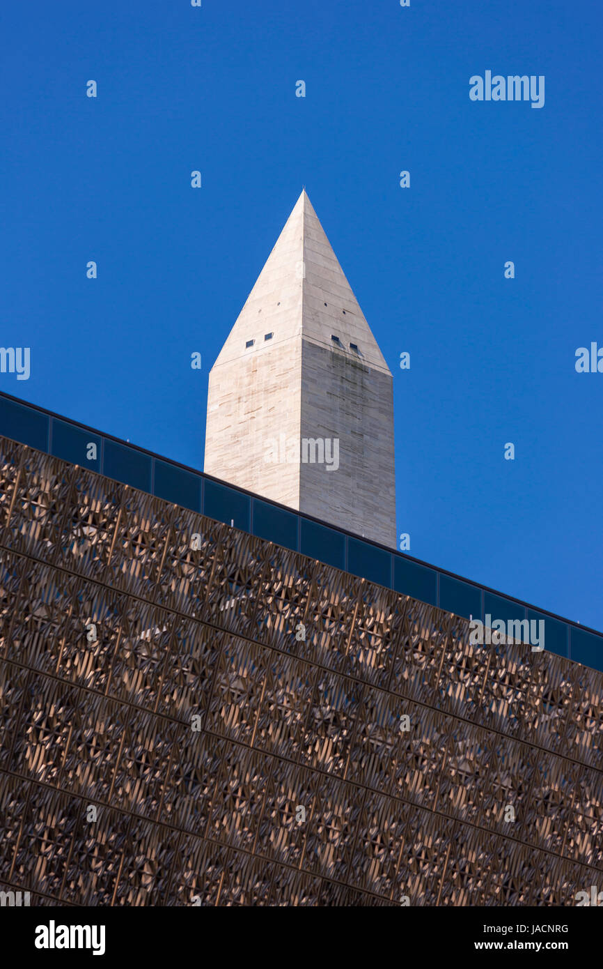 WASHINGTON, DC, Stati Uniti d'America - Smithsonian National Museum of African American Storia e cultura. Foto Stock