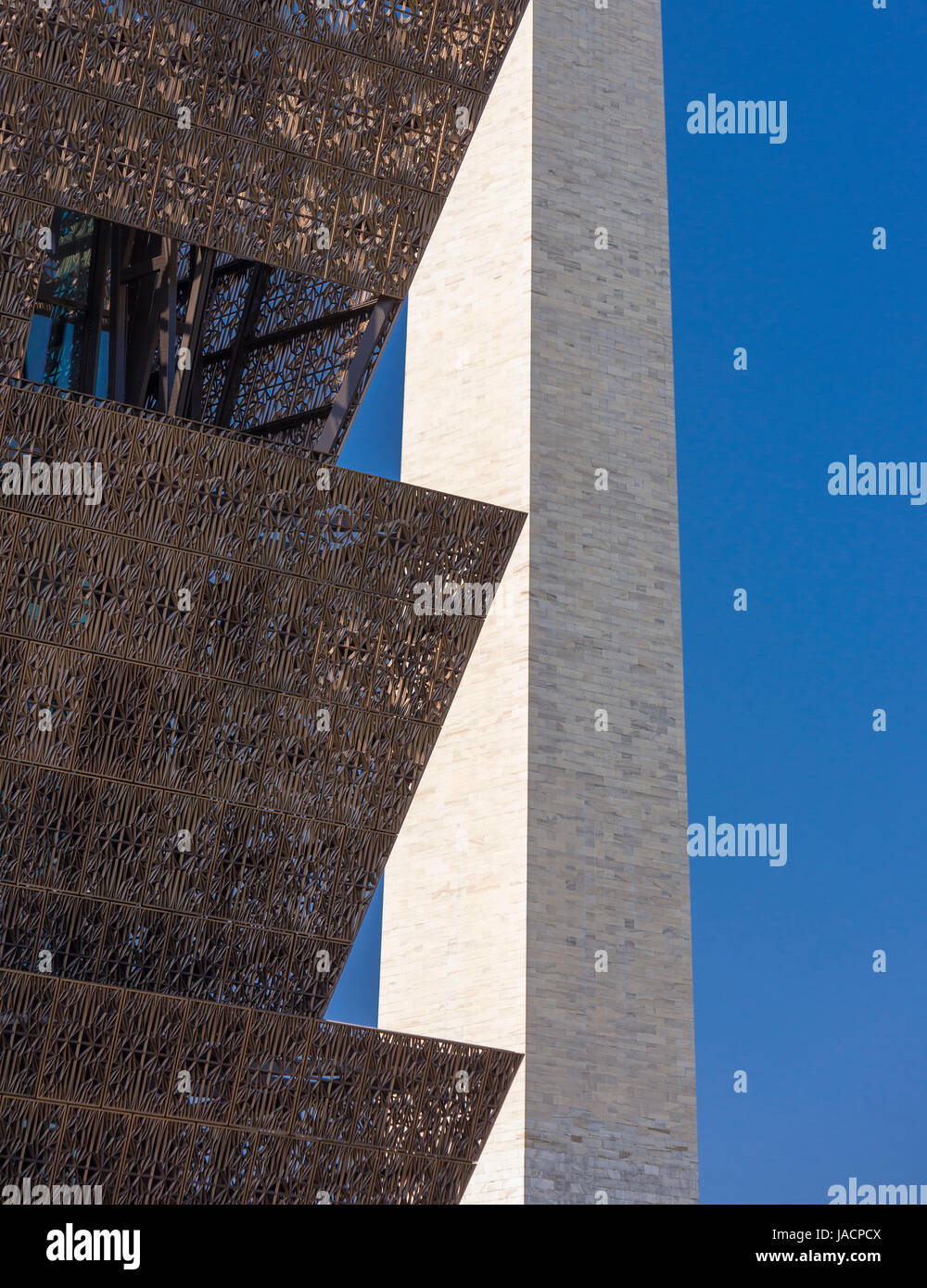 WASHINGTON, DC, Stati Uniti d'America - Smithsonian National Museum of African American Storia e cultura. Foto Stock