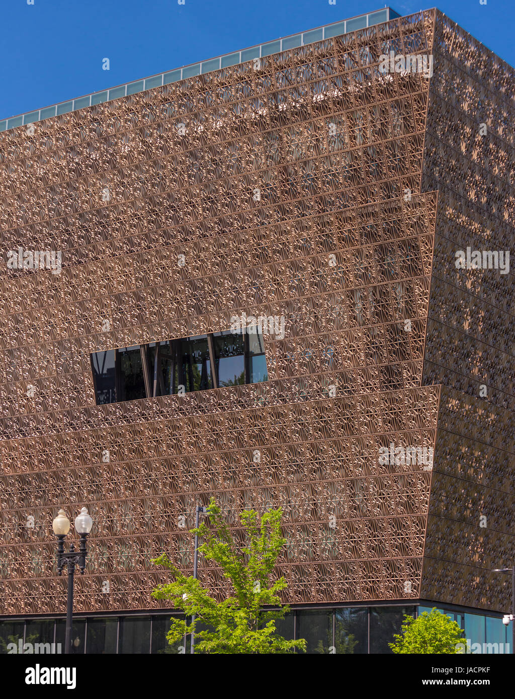 WASHINGTON, DC, Stati Uniti d'America - Smithsonian National Museum of African American Storia e cultura. Foto Stock