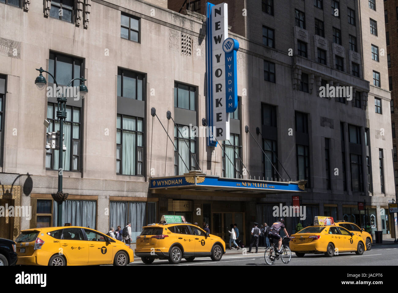 New Yorker Hotel in West 34th Street, New York, Stati Uniti d'America Foto Stock