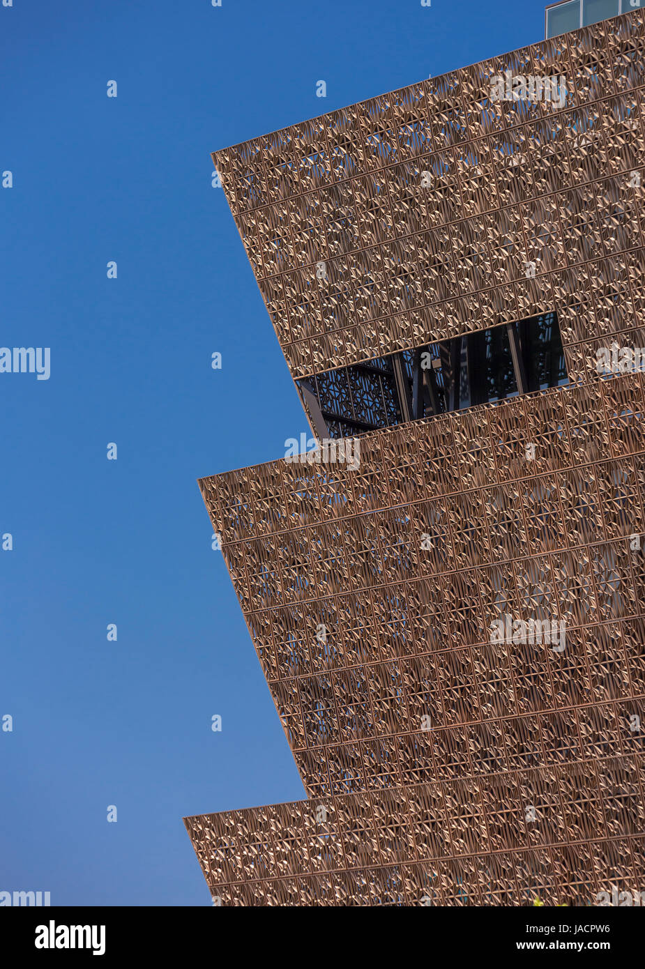 WASHINGTON, DC, Stati Uniti d'America - Smithsonian National Museum of African American Storia e cultura. Foto Stock