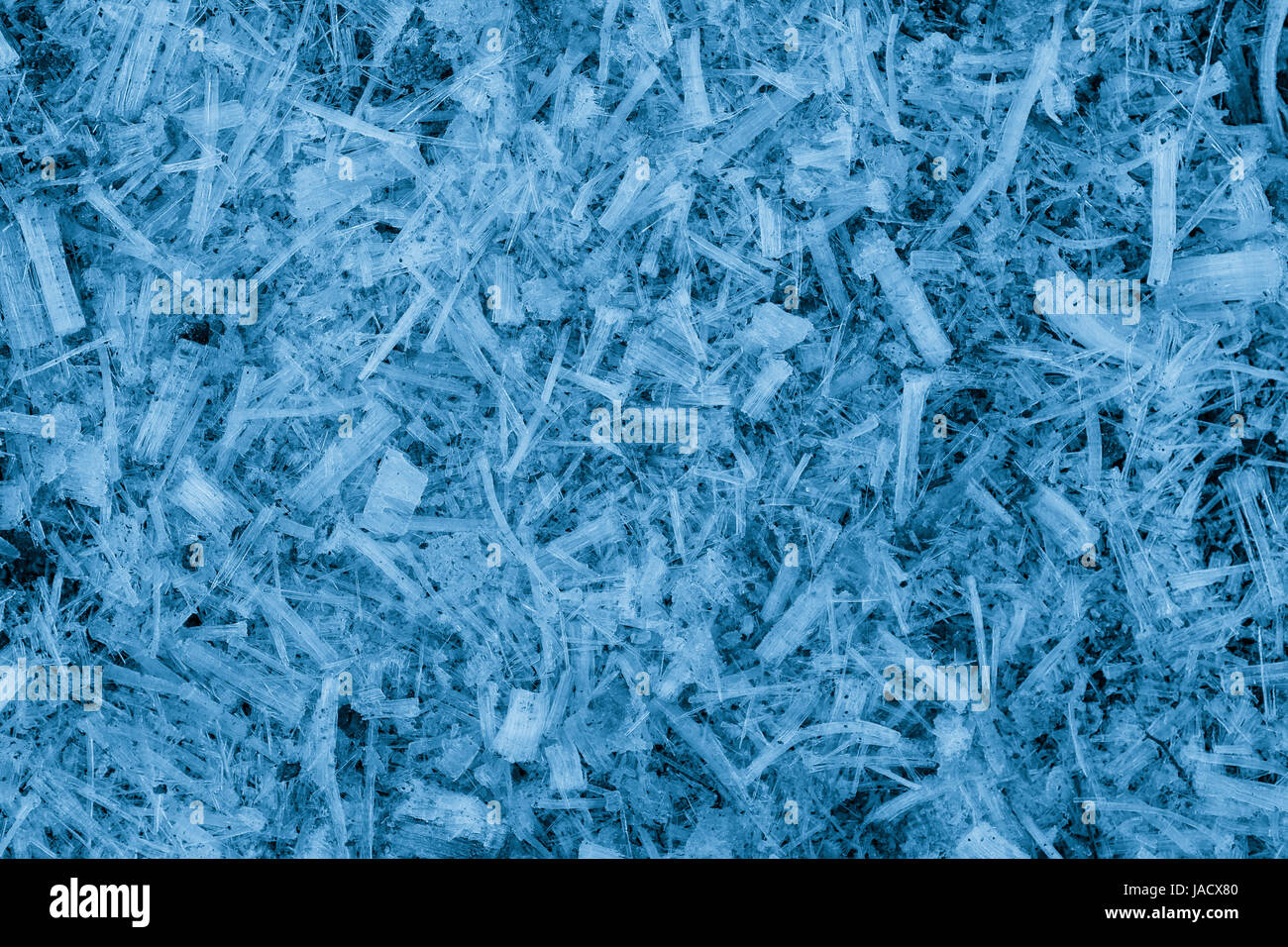 Blu freddo gelo invernale sfondo testurizzata Foto Stock