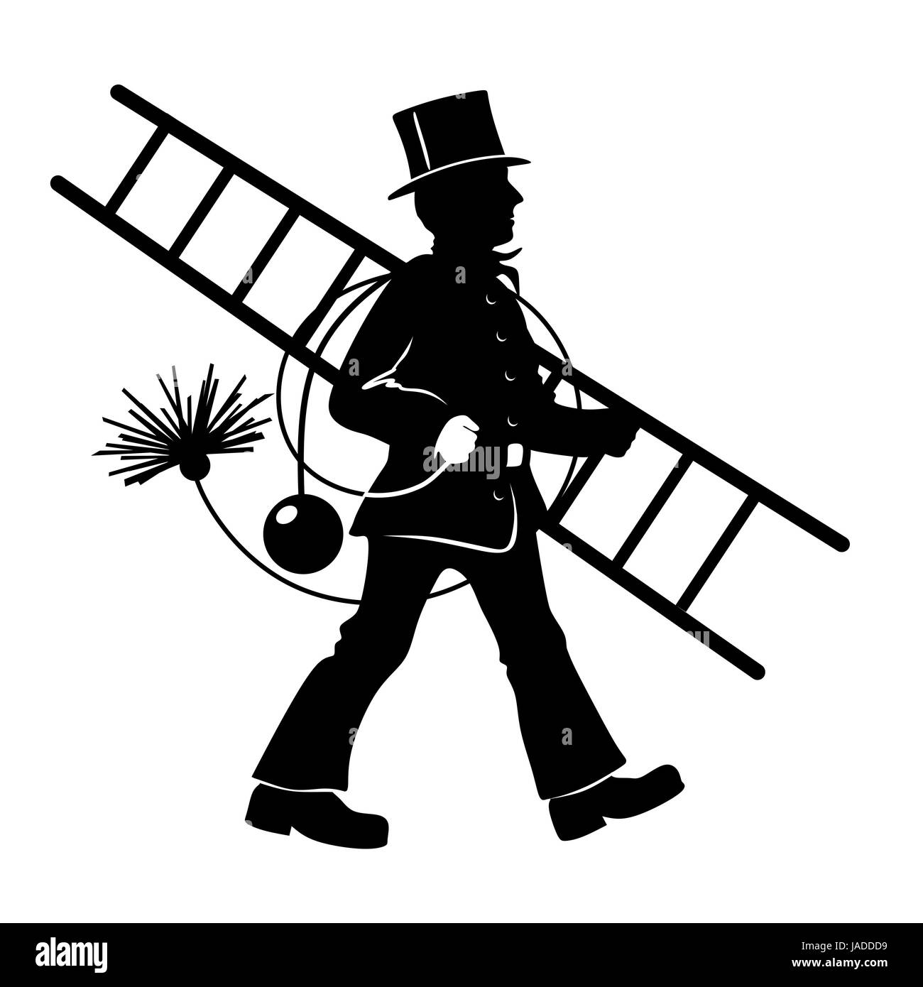 Schornsteinfeger2708a Foto Stock