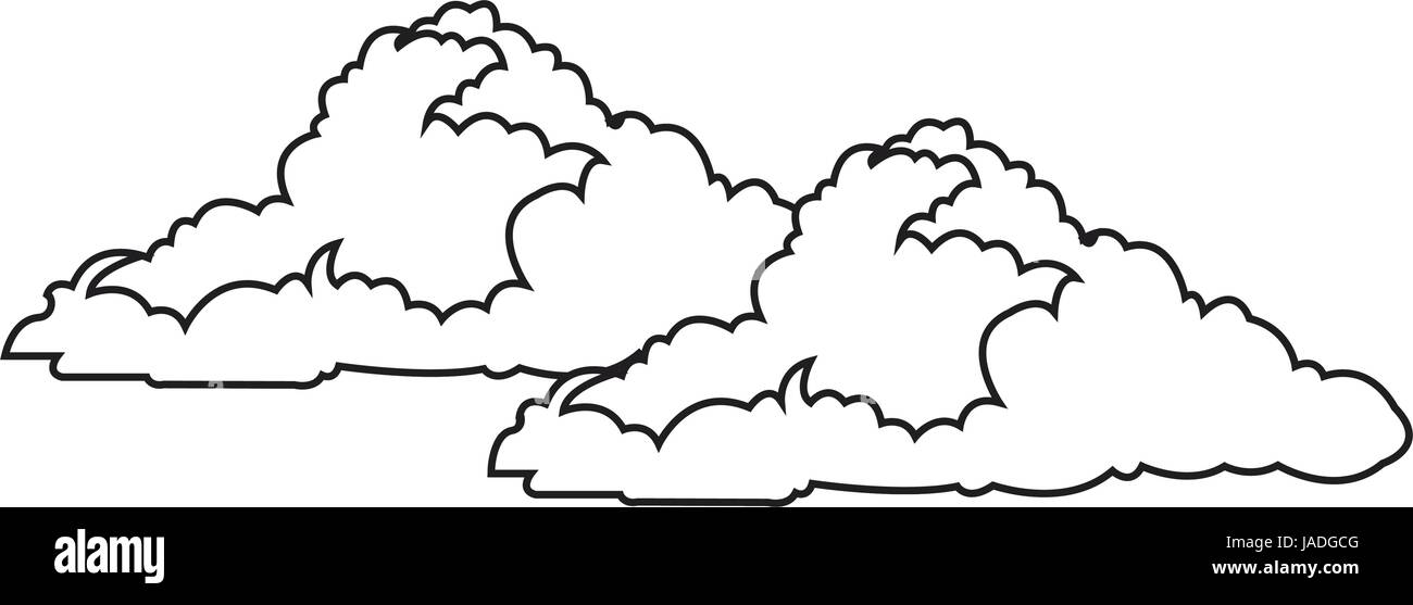 Il cloud galleggianti cool singola icona meteo Illustrazione Vettoriale