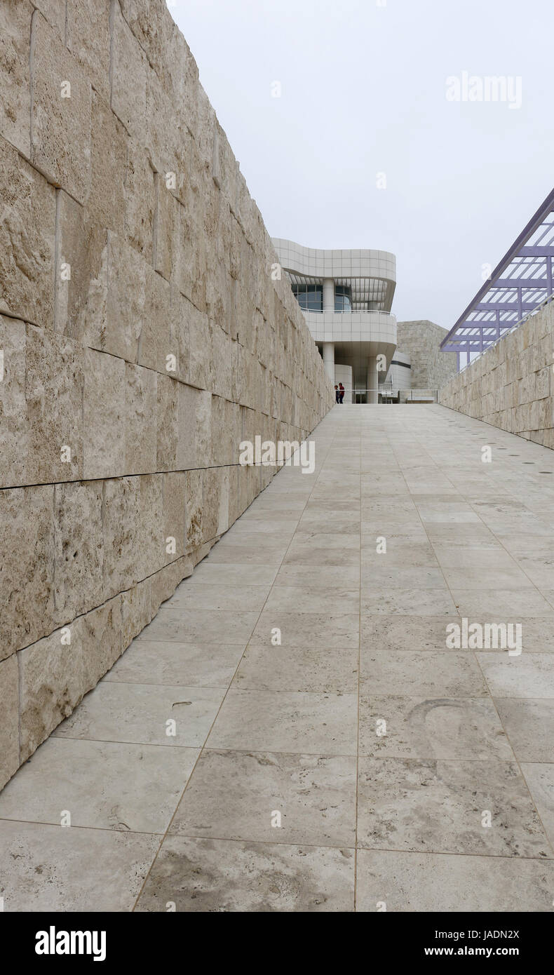 Il Getty Center di Los Angeles, Stati Uniti d'America nel maggio 2017. Foto Stock