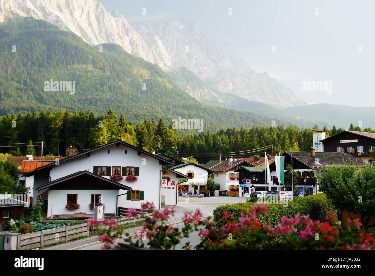 Untergrainau bei Garmisch-Partenkirchen Foto Stock