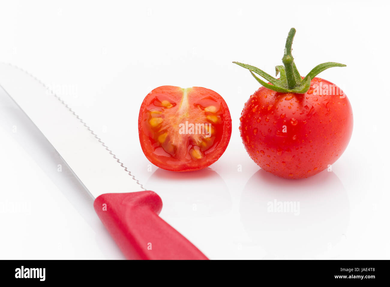 Rote Tomaten Foto Stock