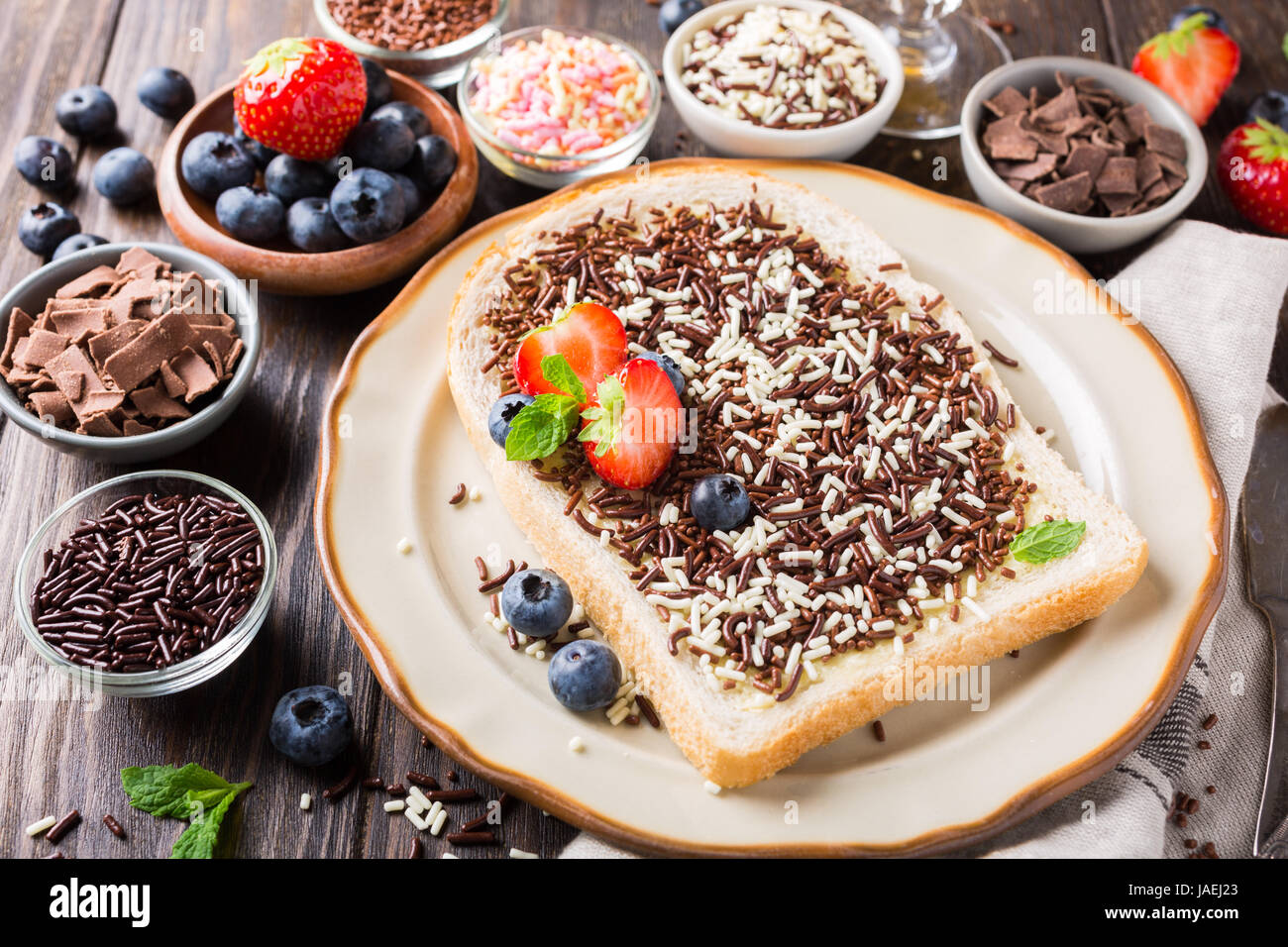 Pane e cioccolato a colazione