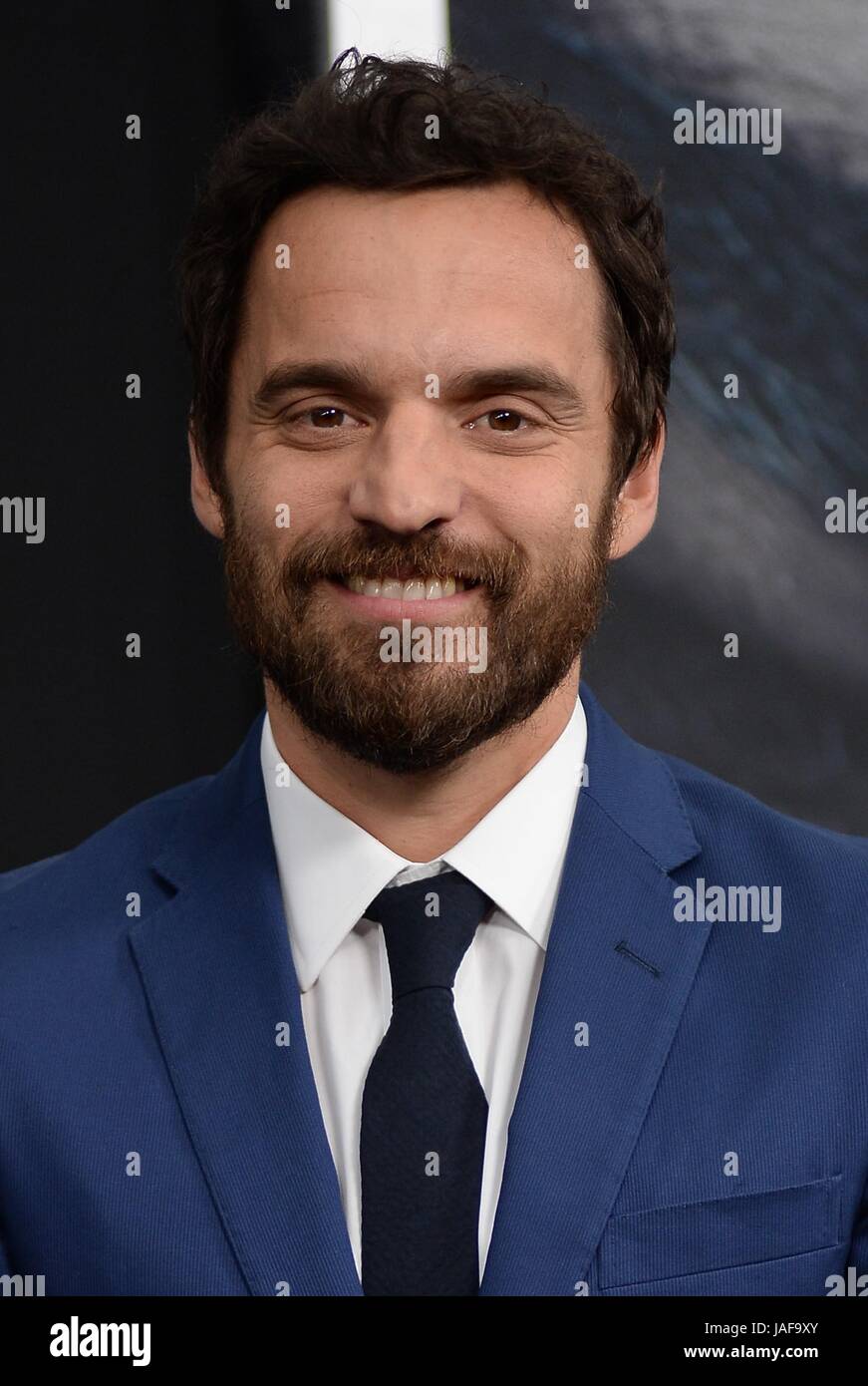 New York, NY, STATI UNITI D'AMERICA. Il 6 giugno, 2017. Jake Johnson presso gli arrivi per la mummia NY Screening della ventola, AMC Loews Lincoln Square, New York, NY Giugno 6, 2017. Credito: Kristin Callahan/Everett raccolta/Alamy Live News Foto Stock