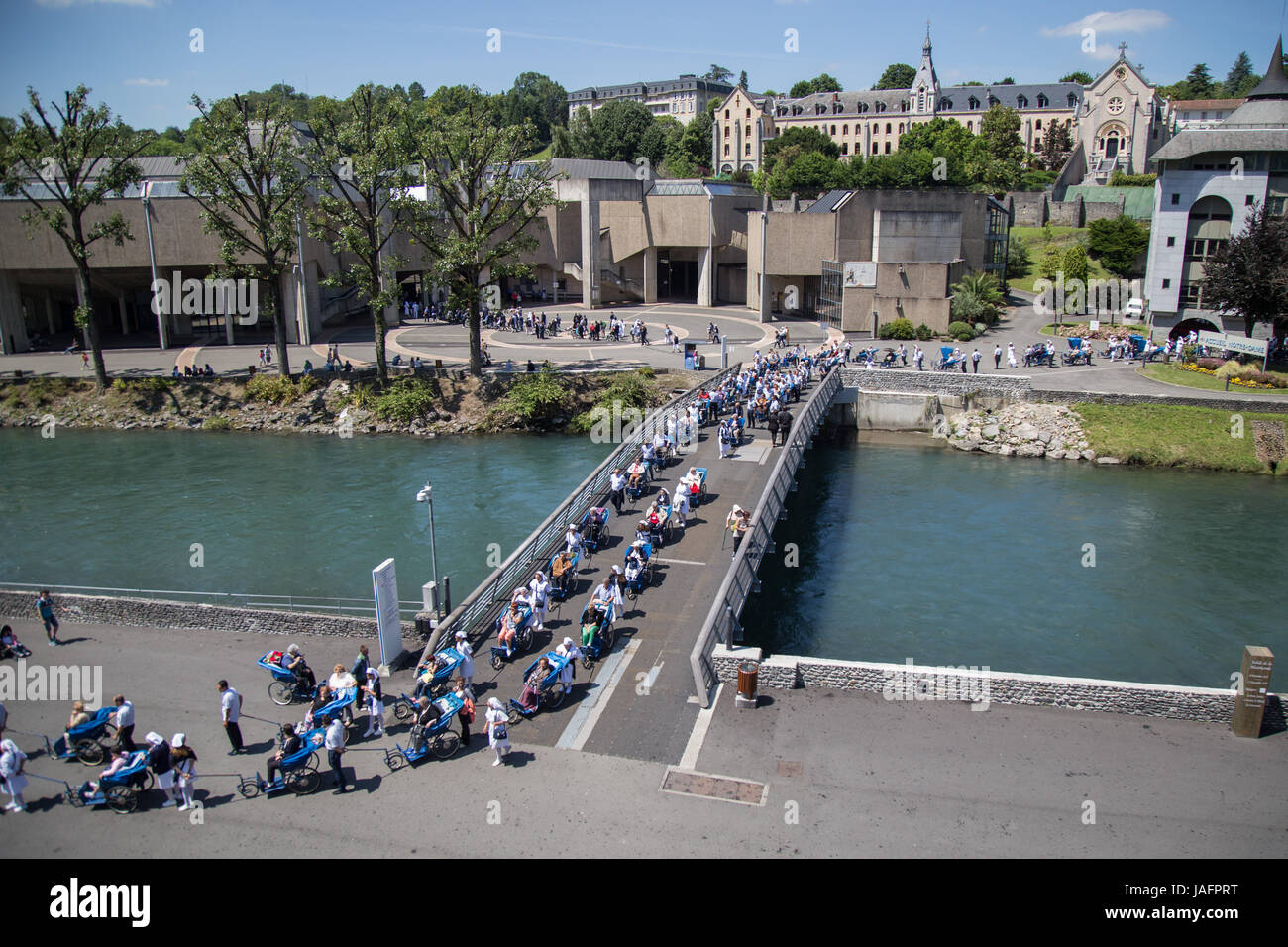 Lourdes, Francia Foto Stock