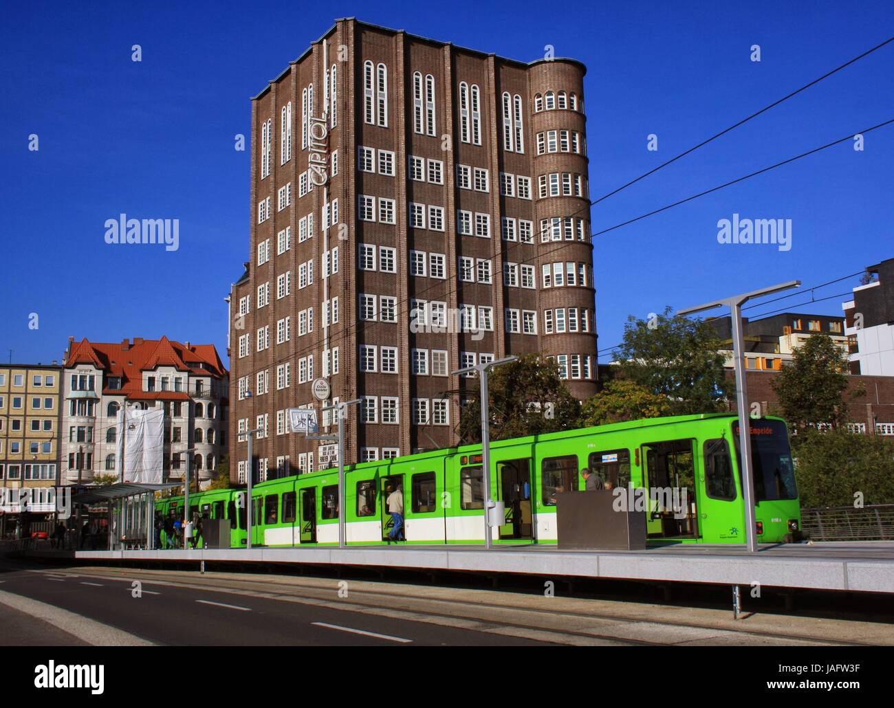 L'ultima fermata per la linea 9 - Black Bear Foto Stock
