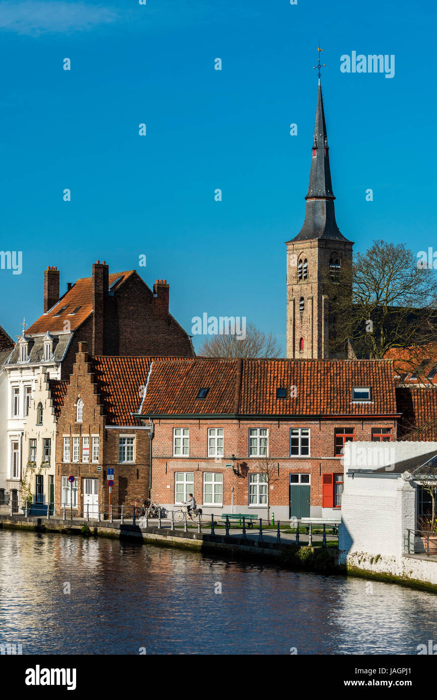 Bruges, Fiandre Occidentali, Belgio Foto Stock