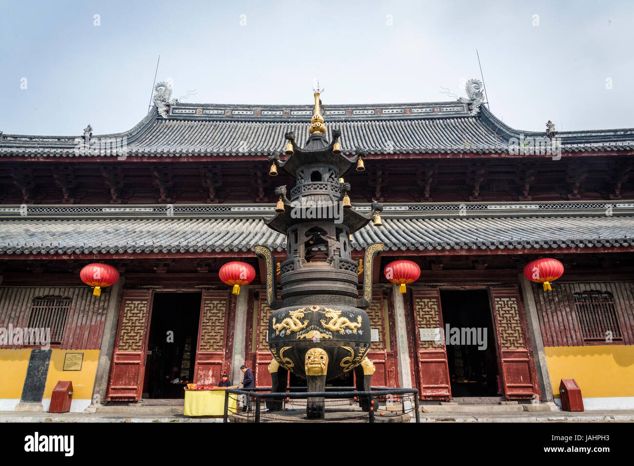 Tempio di mistero, un complesso taoista fondata nel Song Dynasty, Suzhou, provincia dello Jiangsu, Cina Foto Stock