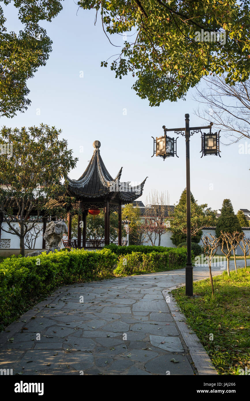 Pan di gate o di Panmen Scenic Area, Suzhou, provincia dello Jiangsu, Cina Foto Stock