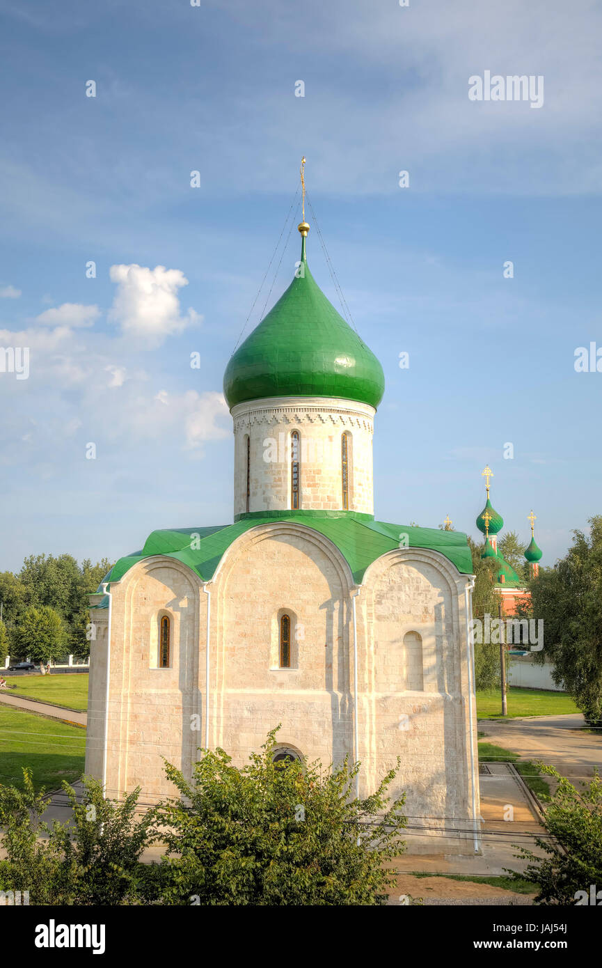 Cattedrale della Trasfigurazione. Pereslavl, Russia. Foto Stock