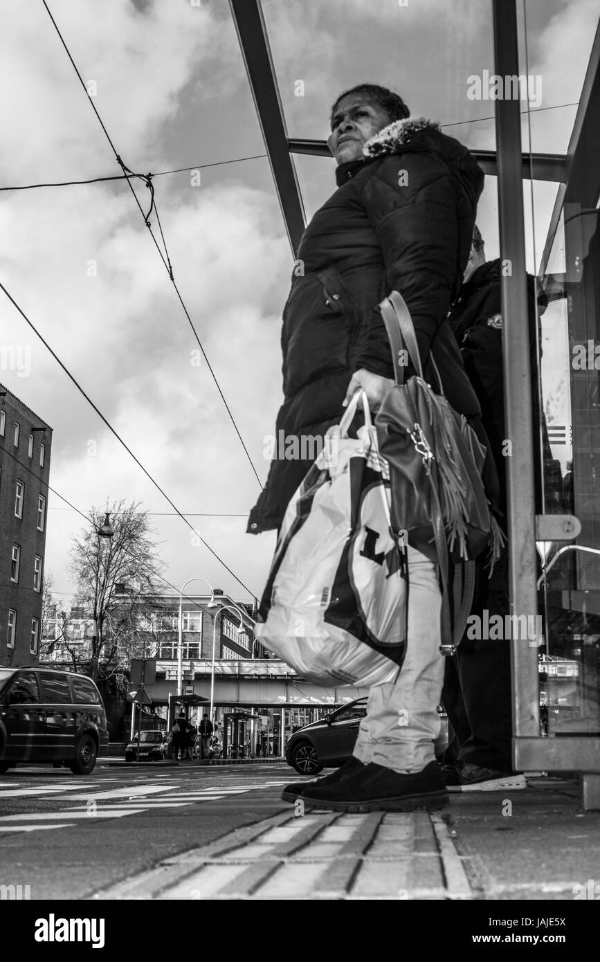 Amsterdam e l'altro lato Foto Stock